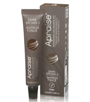 Apraise Eyelash & Eyebrow Tint 20ml - No 3 Dark Brown